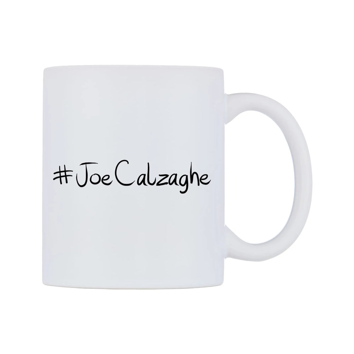 JoeCalzaghe Mug — mug, left side, on a white background