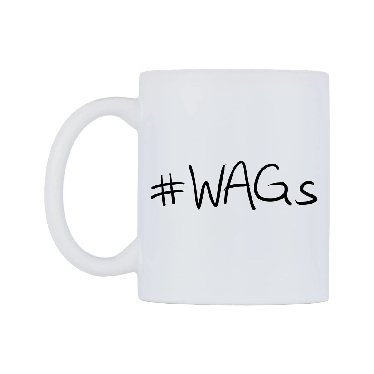 WAGs Mug — mug, right side, on a white background