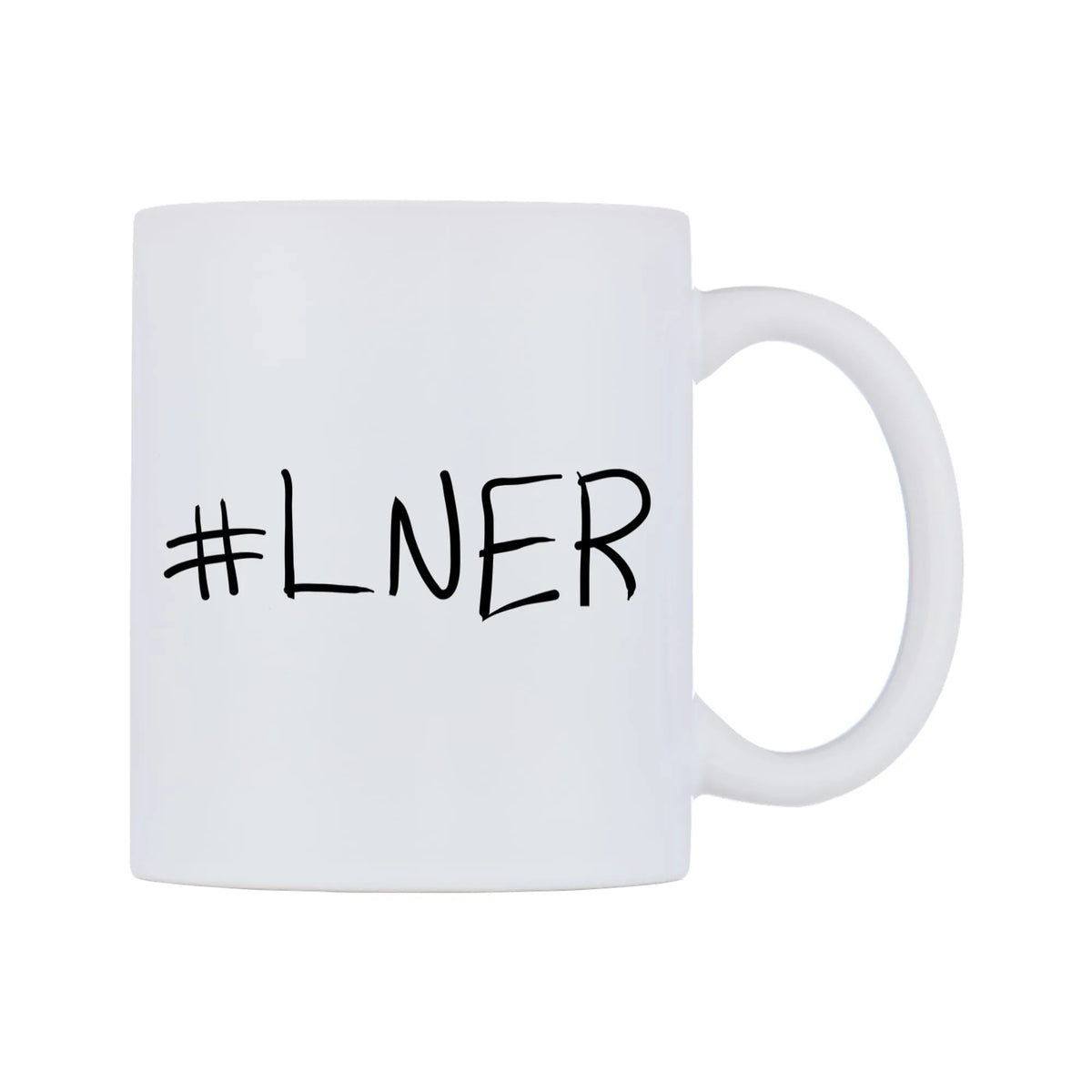 LNER Mug — mug, left side, on a white background
