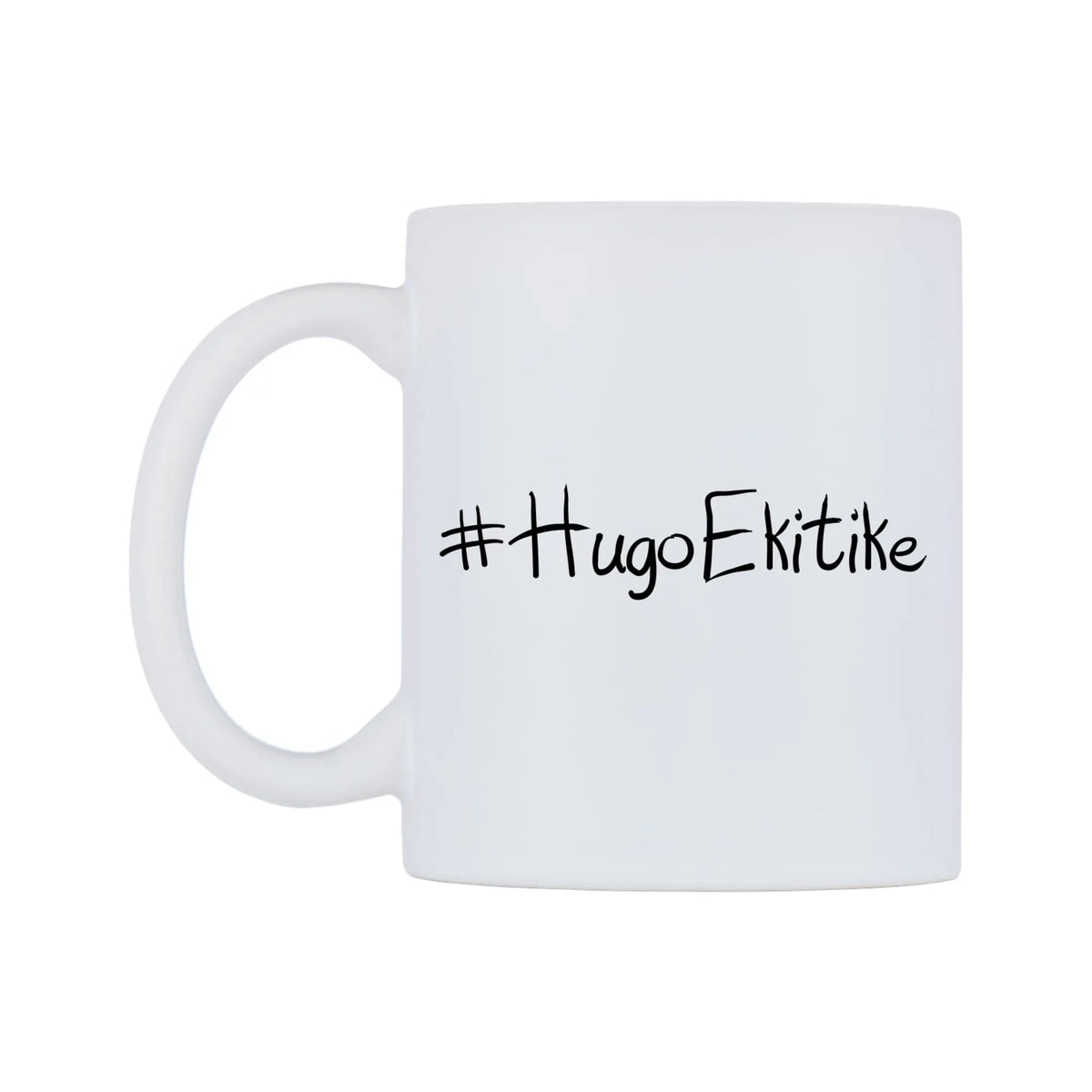 HugoEkitike Mug — mug, right side, on a white background