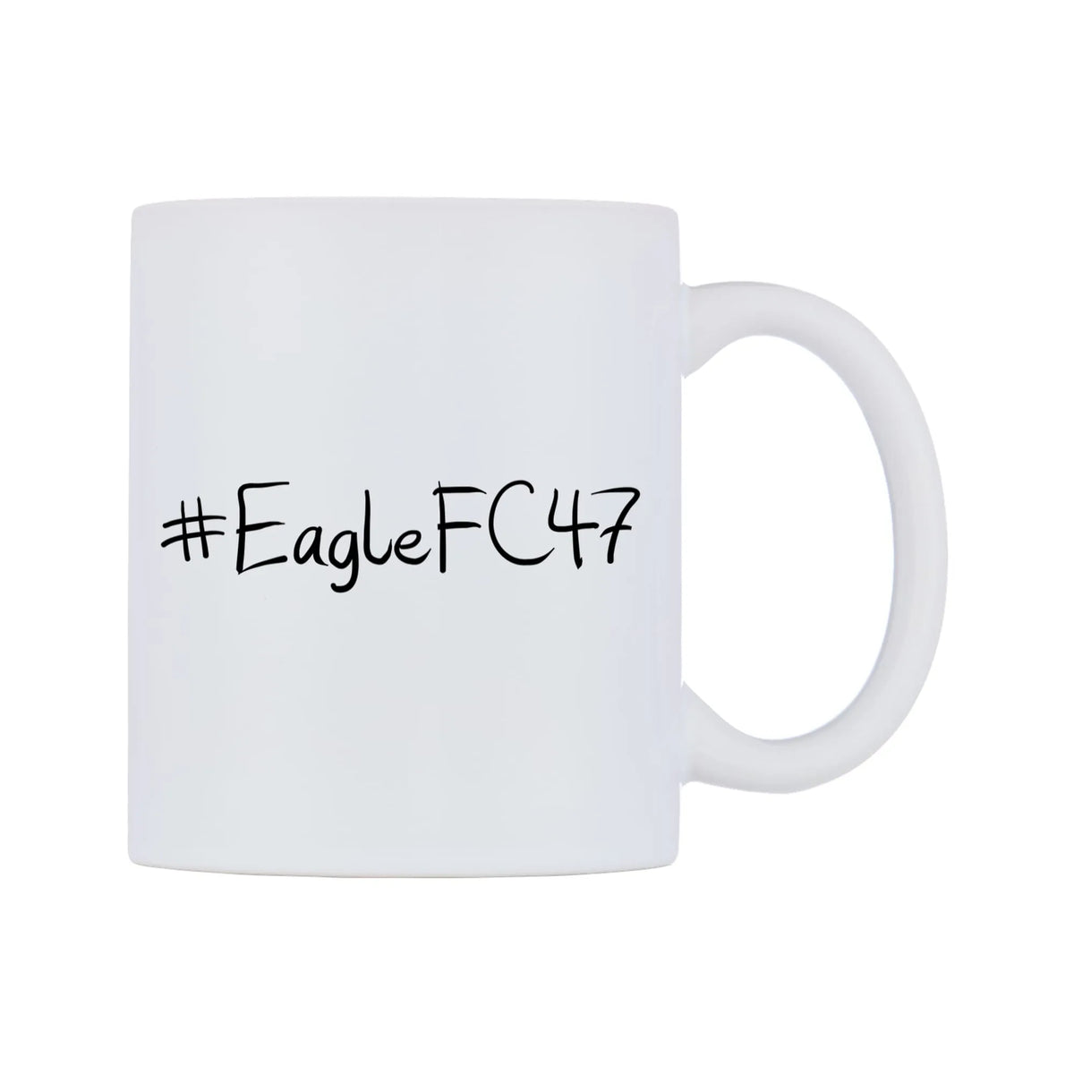 EagleFC47 Mug — mug, left side, on a white background