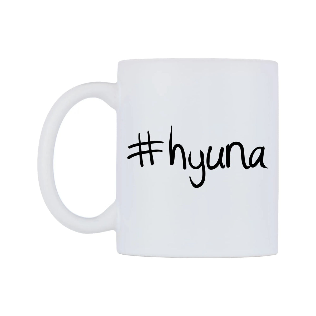 hyuna Mug — mug, right side, on a white background