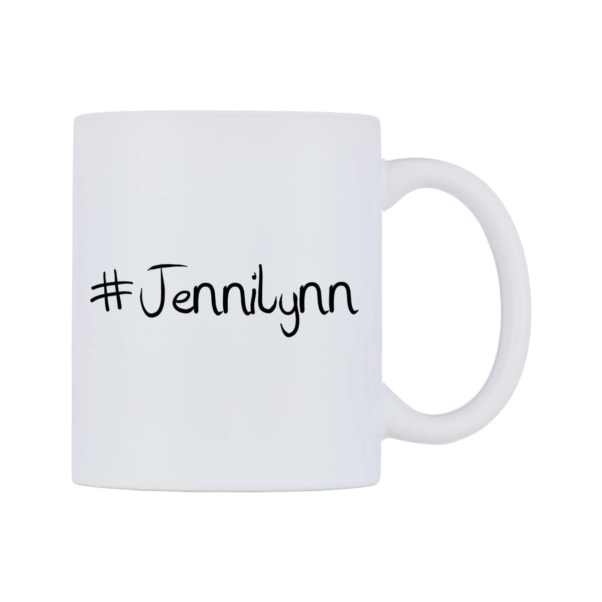Jennilynn Mug — mug, left side, on a white background