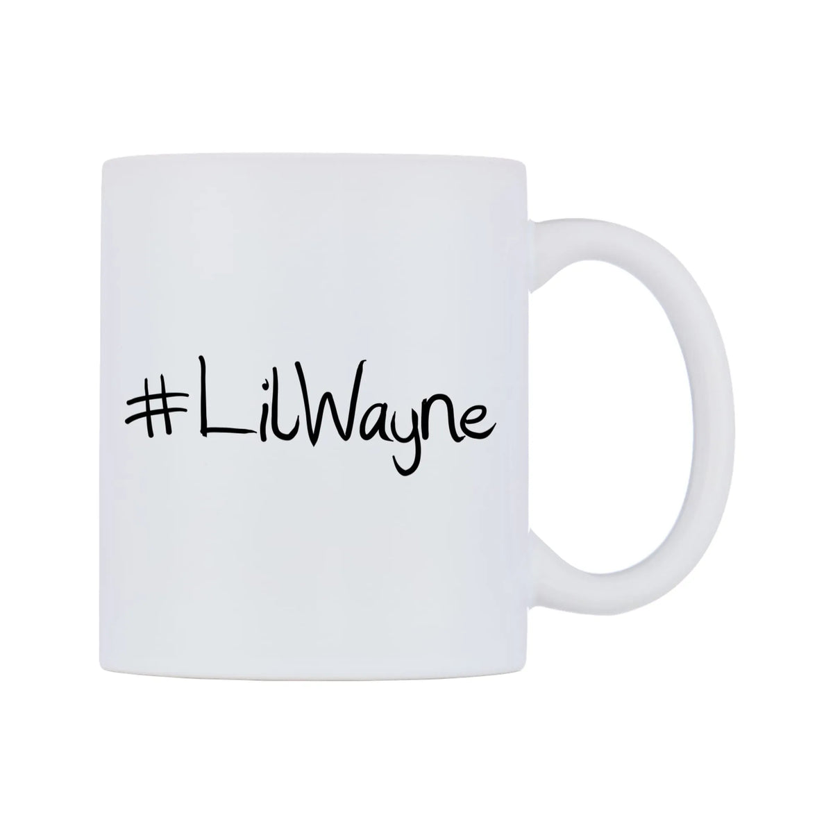 LilWayne Mug — mug, left side, on a white background