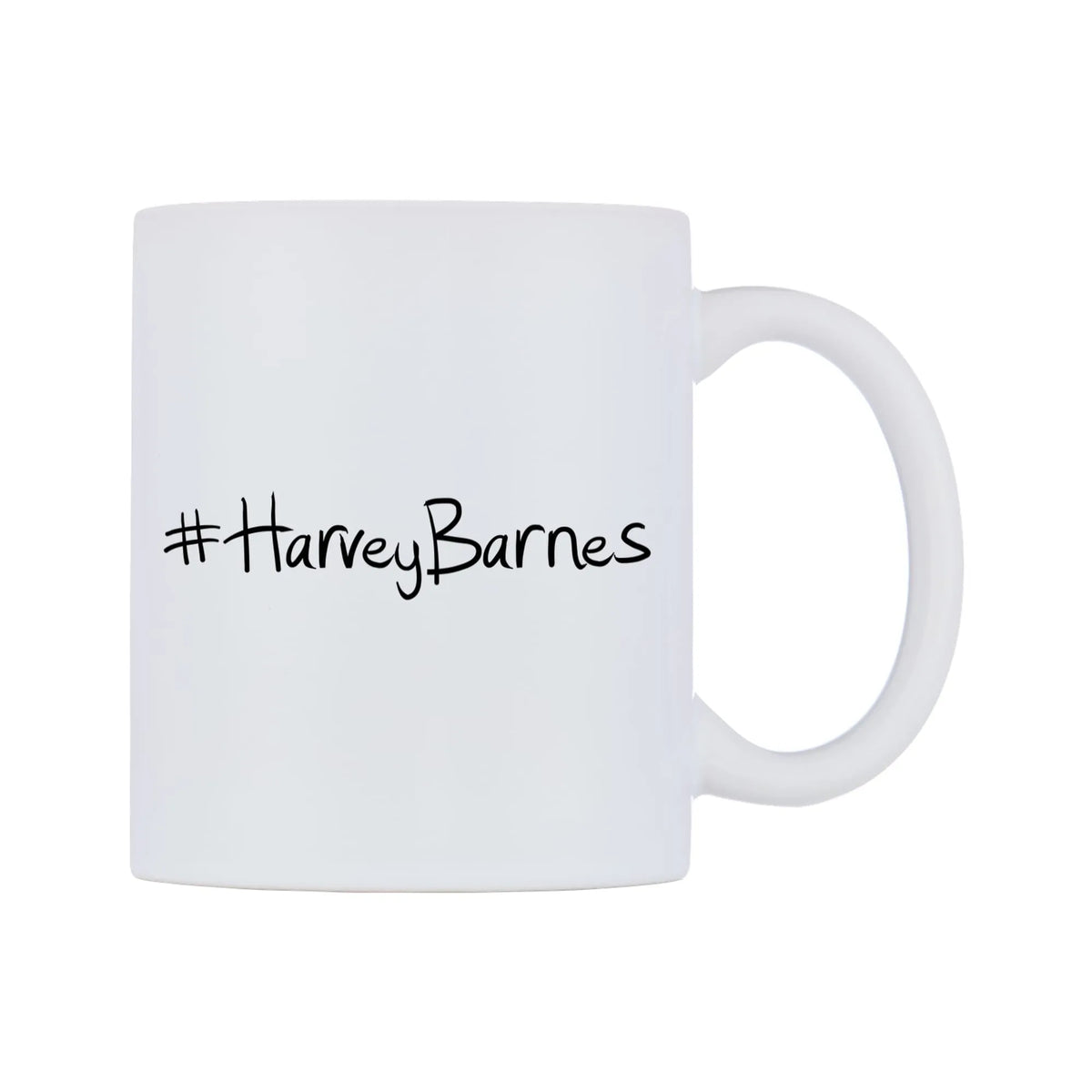 HarveyBarnes Mug — mug, left side, on a white background