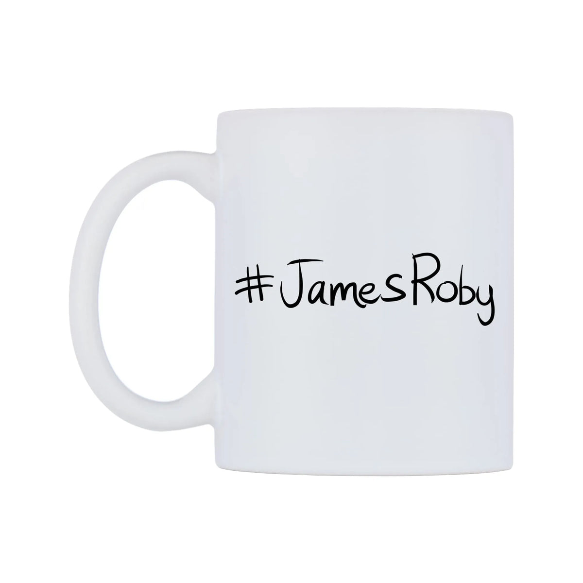 JamesRoby Mug — mug, right side, on a white background