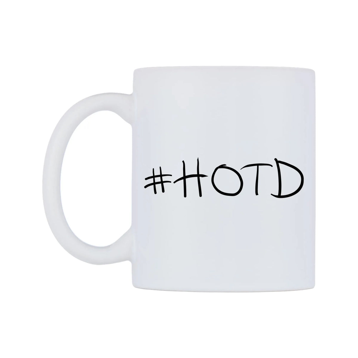 HOTD Mug — mug, right side, on a white background