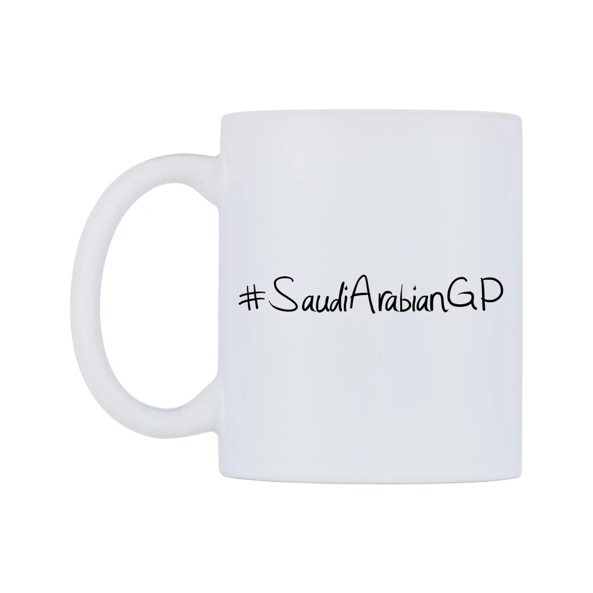 SaudiArabianGP Mug — mug, right side, on a white background