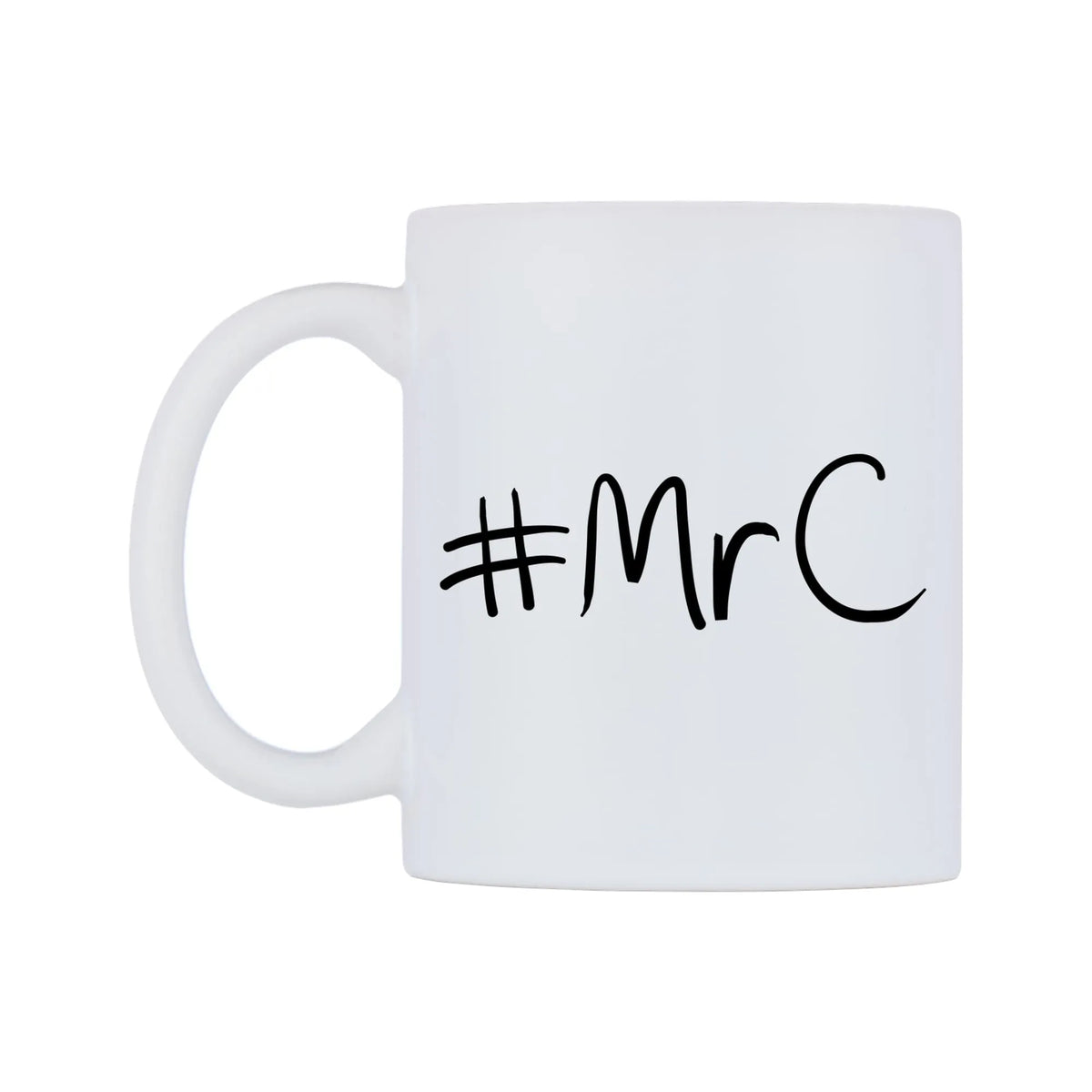 MrC Mug — mug, right side, on a white background