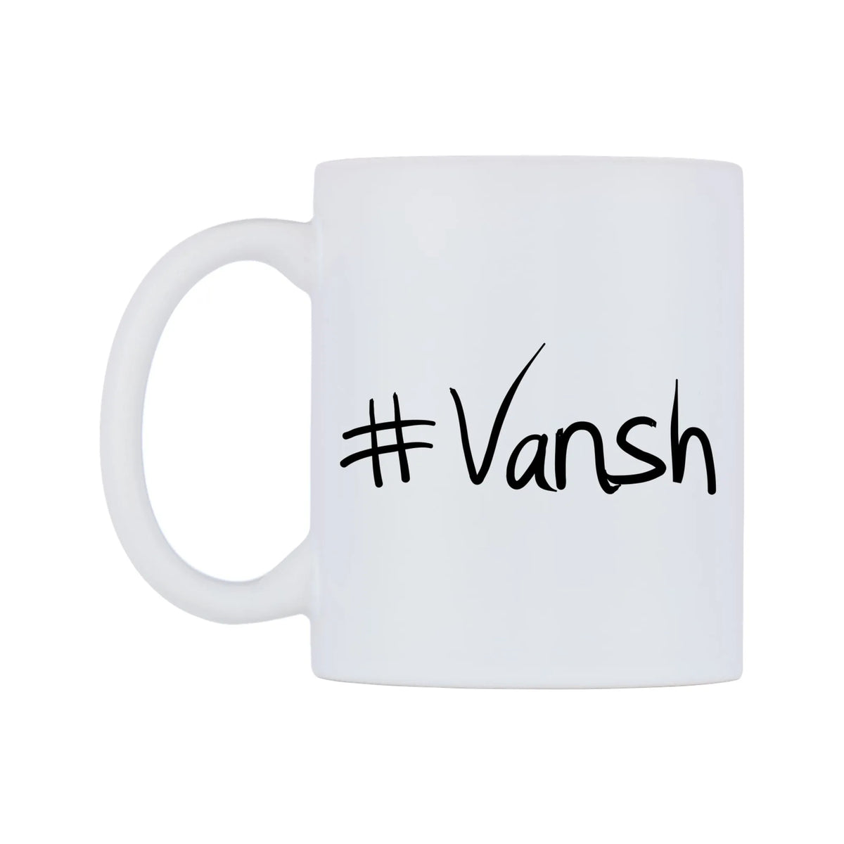 Vansh Mug — mug, right side, on a white background