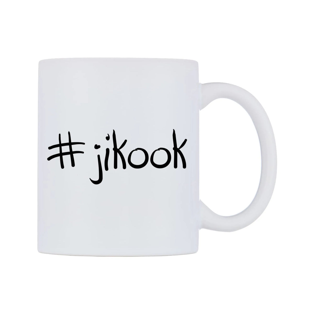 jikook Mug — mug, left side, on a white background
