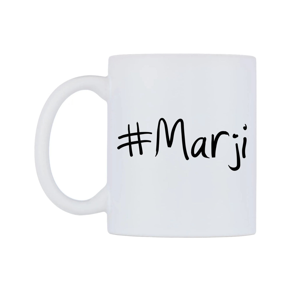 Marji Mug — mug, right side, on a white background