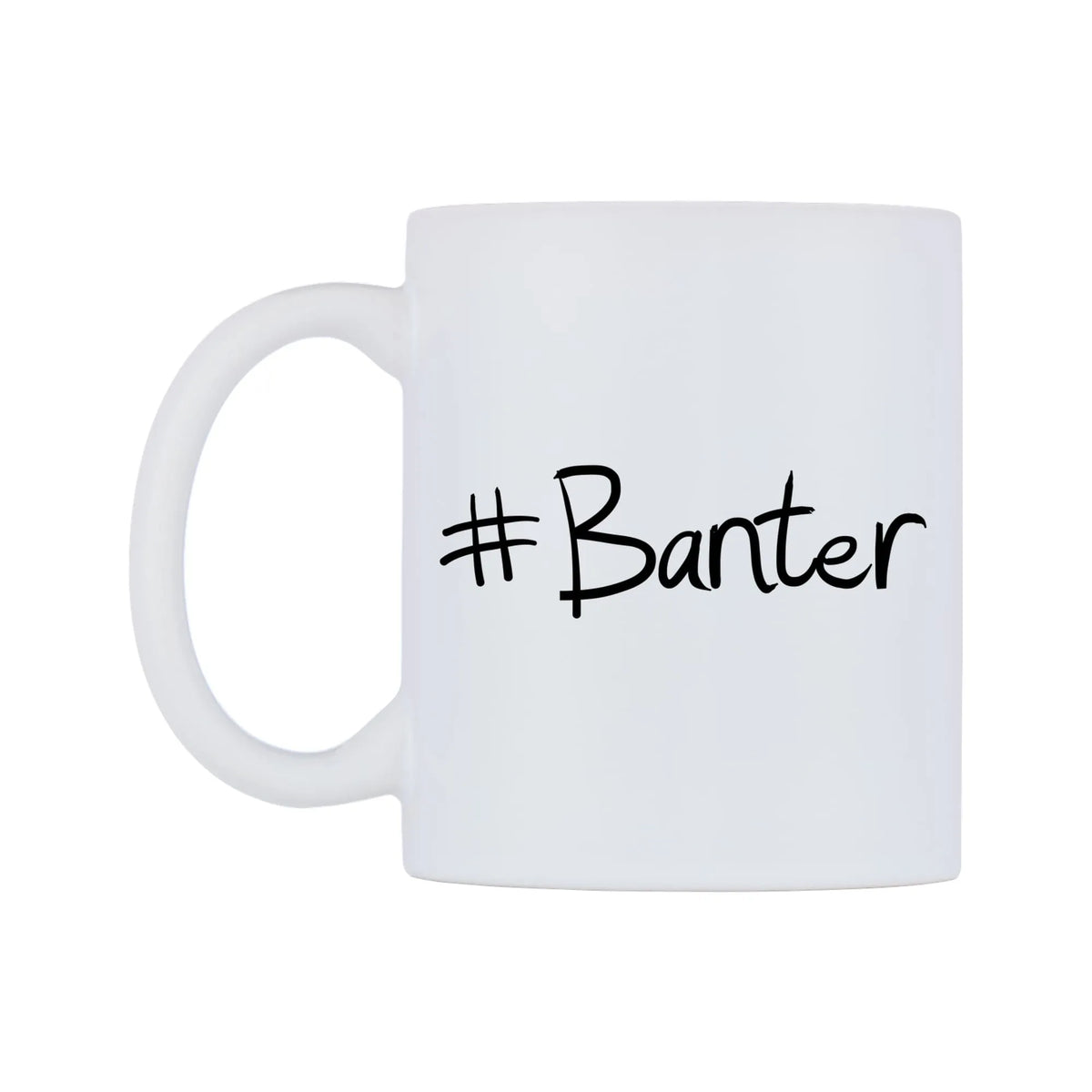 Banter Mug — mug, right side, on a white background