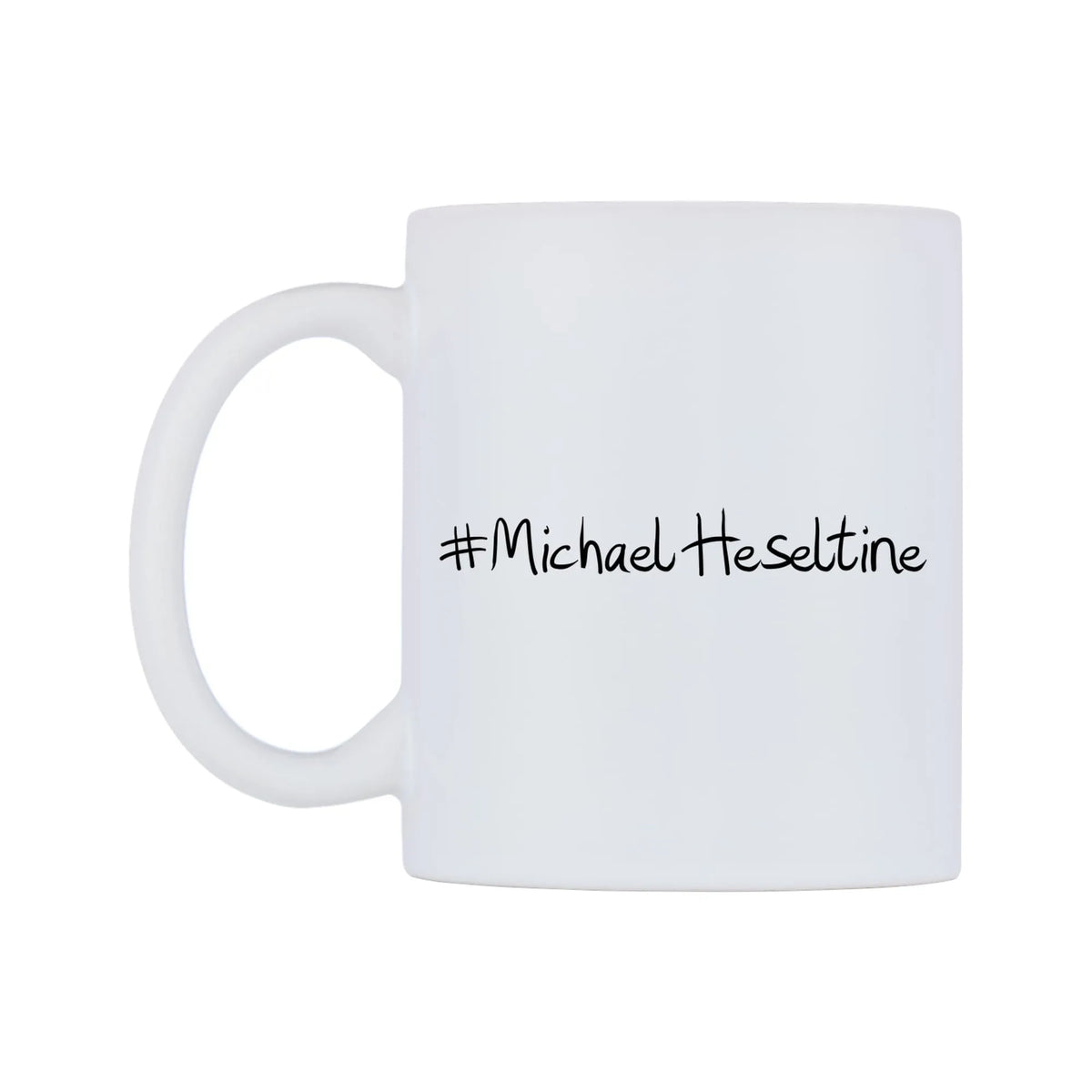 MichaelHeseltine Mug — mug, right side, on a white background