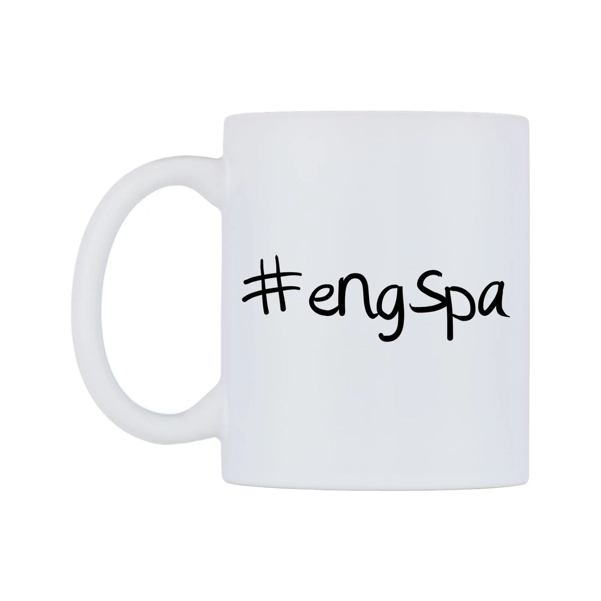 engspa Mug — mug, right side, on a white background