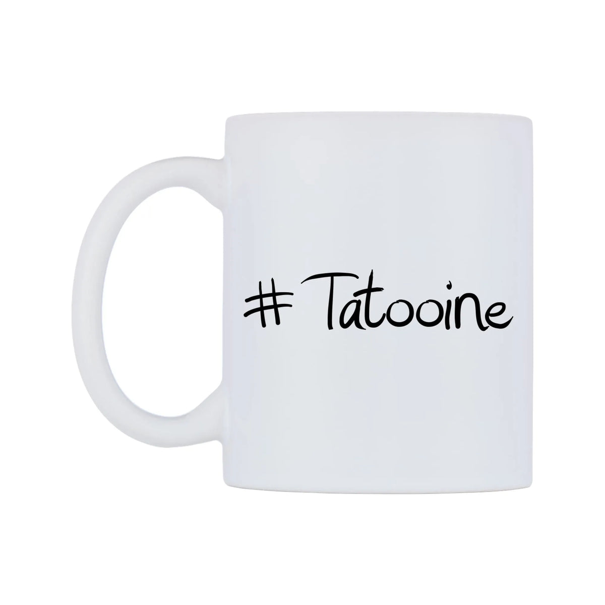 Tatooine Mug — mug, right side, on a white background