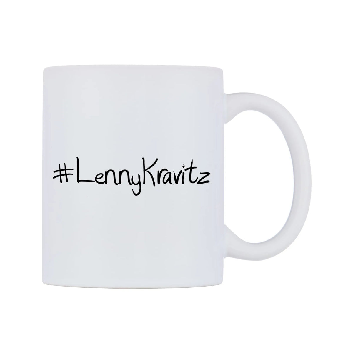 LennyKravitz Mug — mug, left side, on a white background