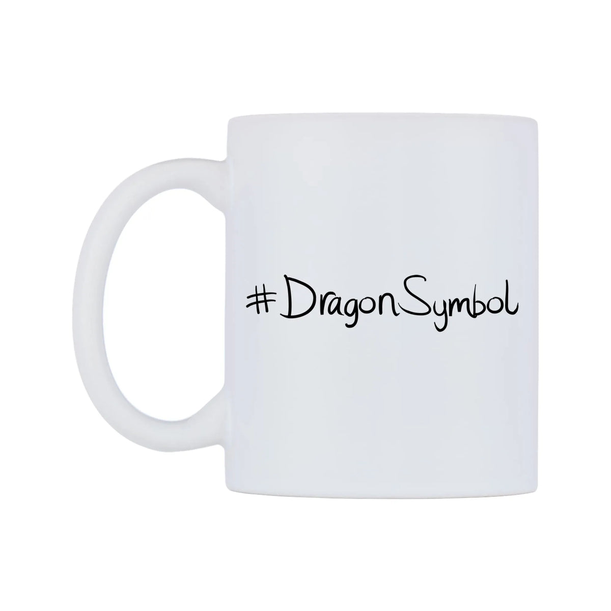 DragonSymbol Mug — mug, right side, on a white background