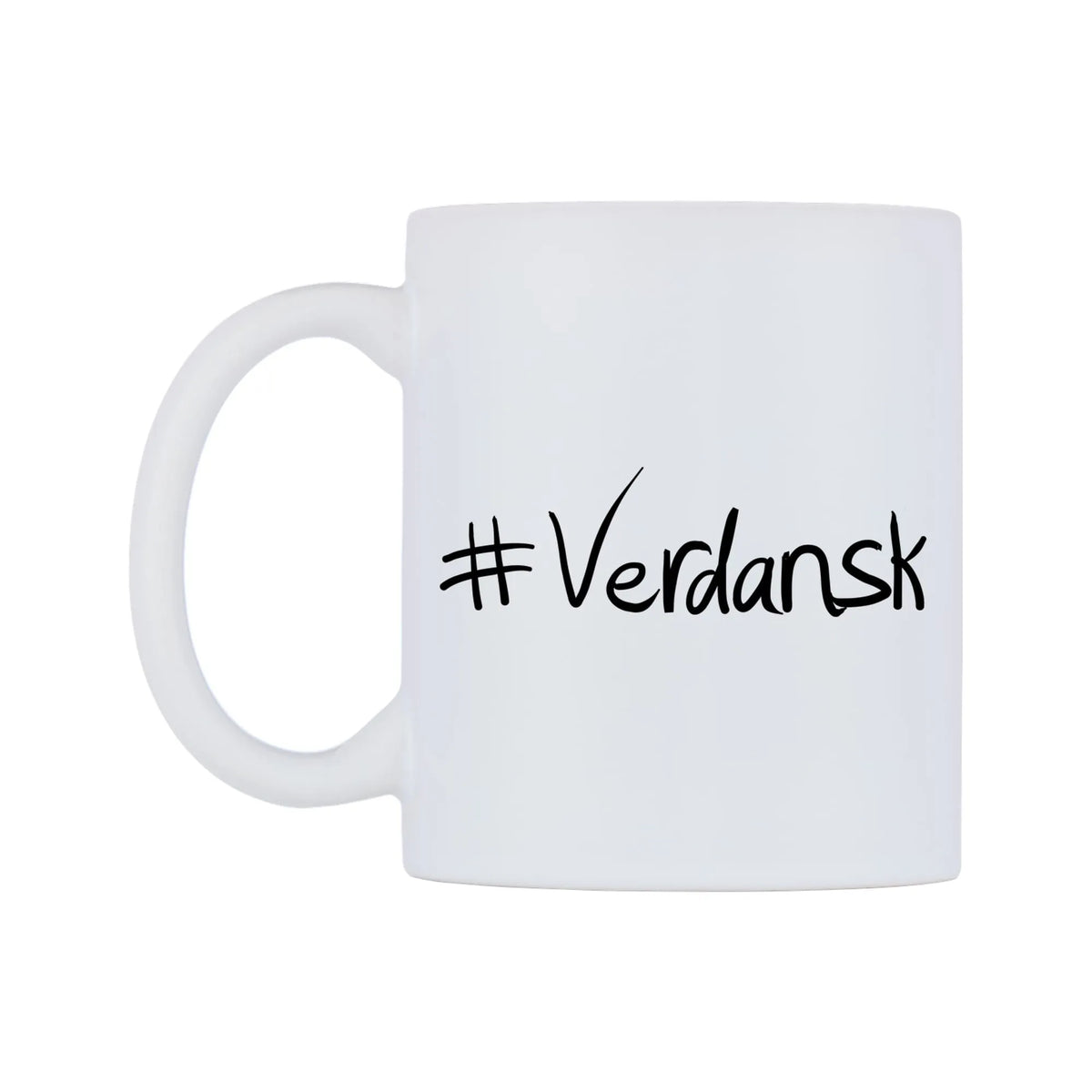 Verdansk Mug — mug, right side, on a white background