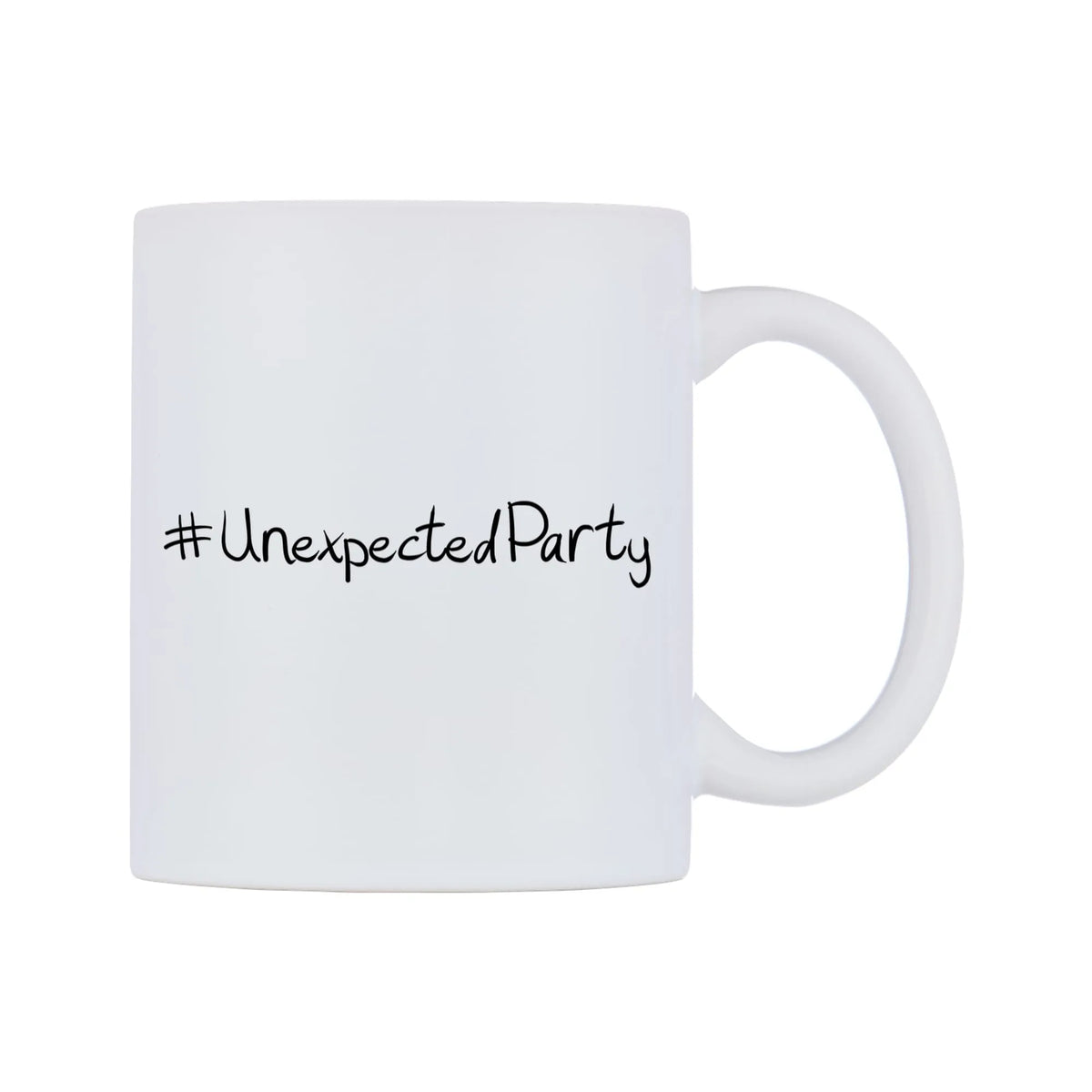 UnexpectedParty Mug — mug, left side, on a white background