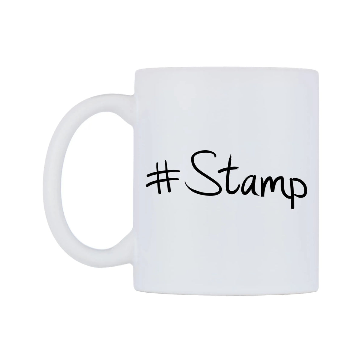 Stamp Mug — mug, right side, on a white background