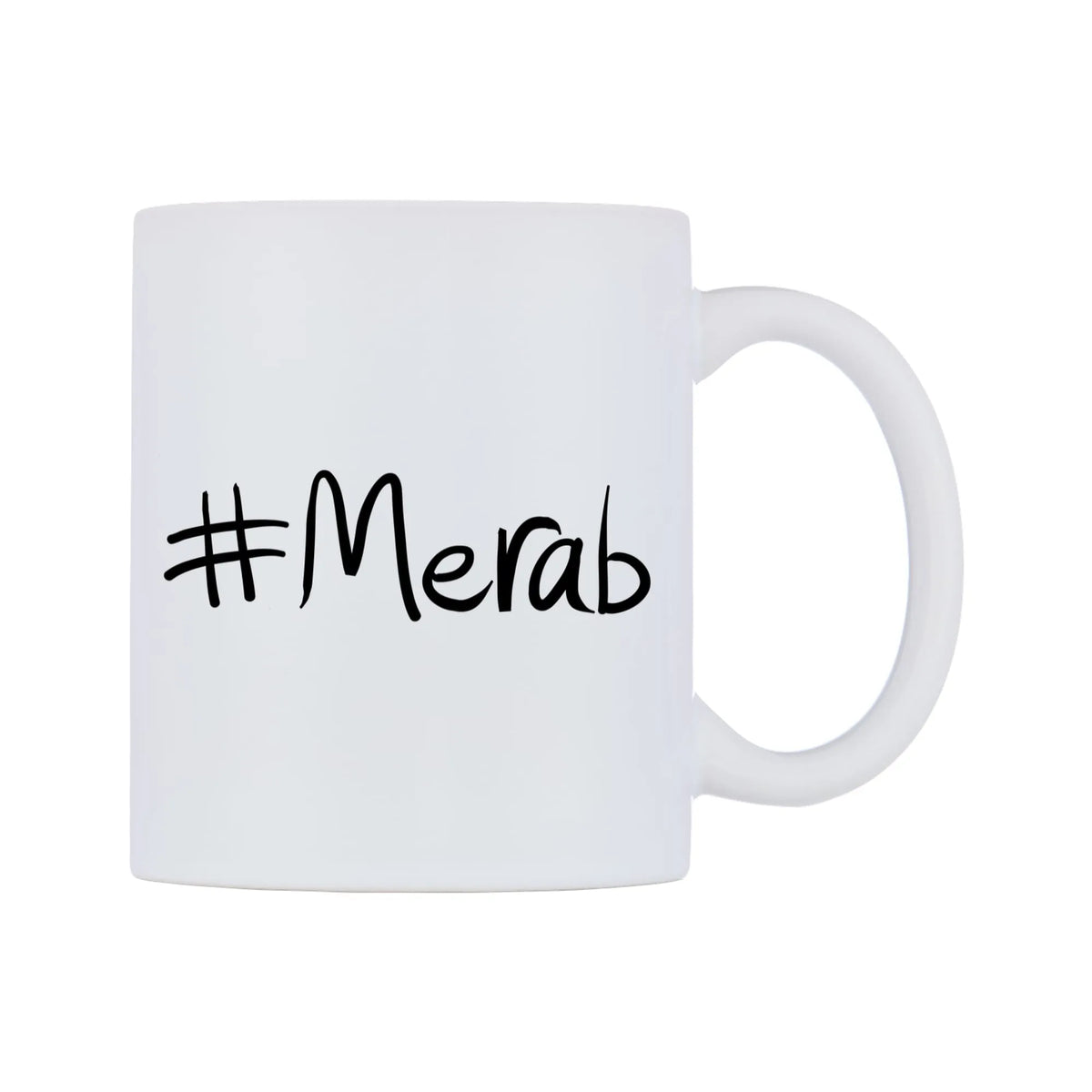 Merab Mug — mug, left side, on a white background