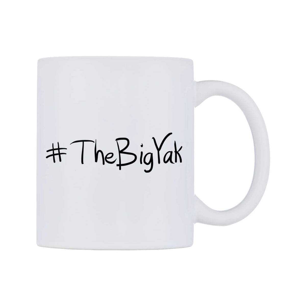 TheBigYak Mug — mug, left side, on a white background