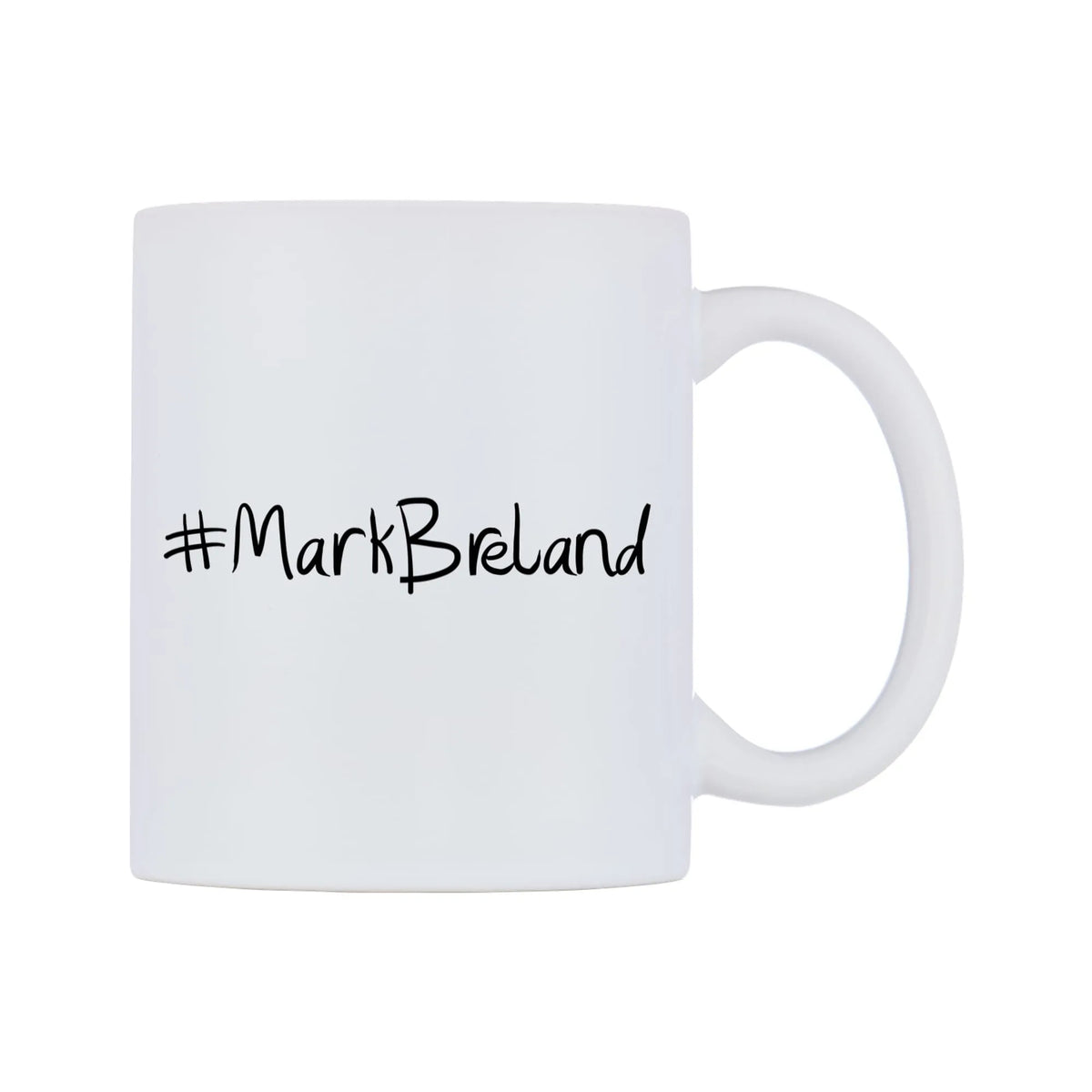 MarkBreland Mug — mug, left side, on a white background