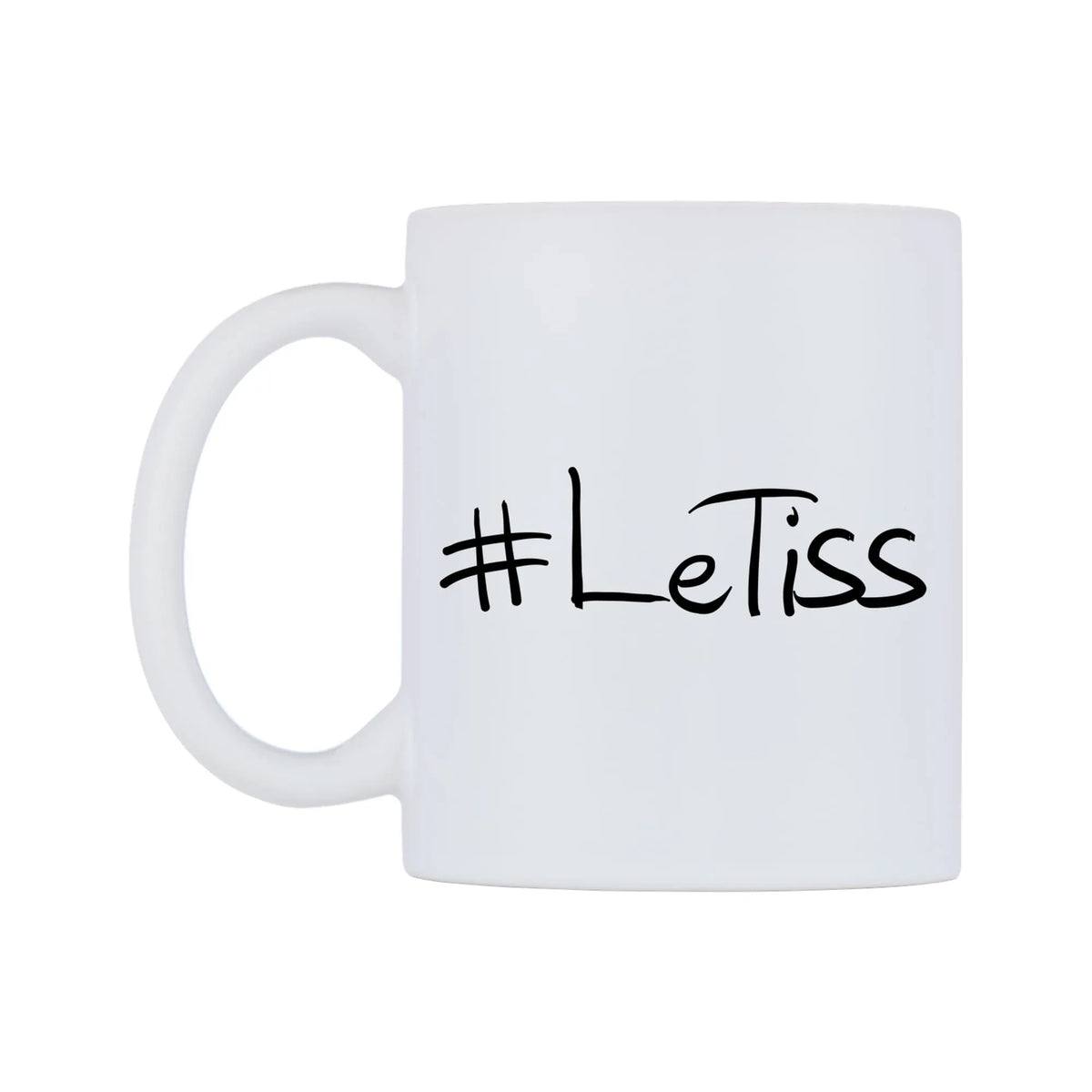 LeTiss Mug — mug, right side, on a white background