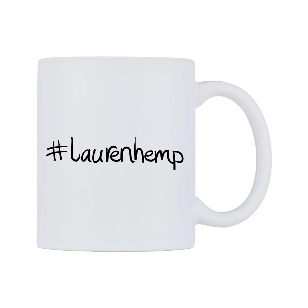 laurenhemp Mug — mug, left side, on a white background