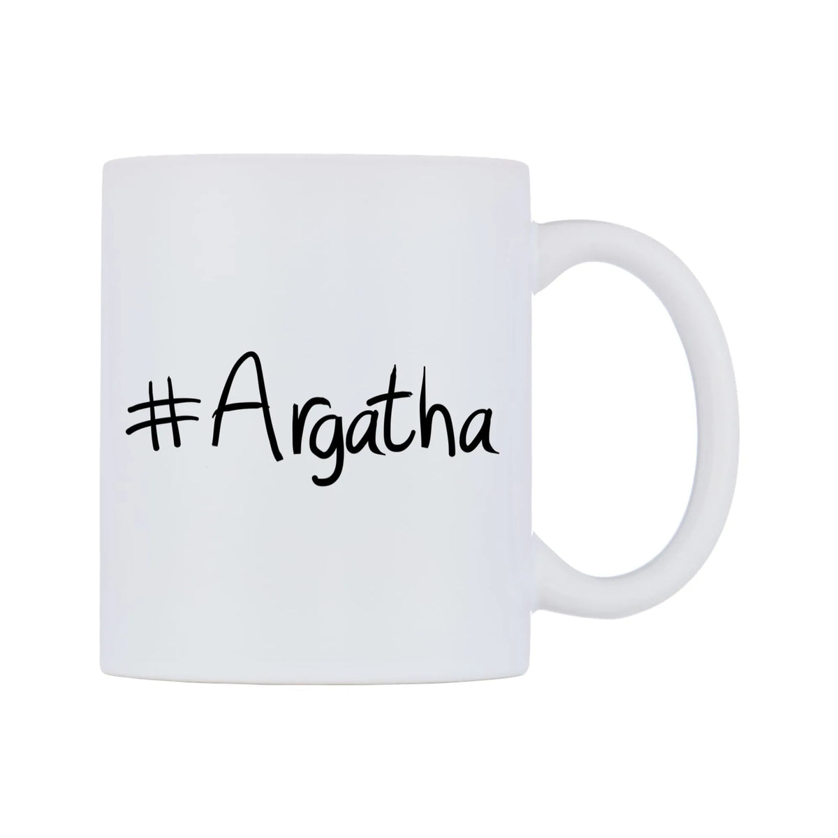 Argatha Mug — mug, left side, on a white background