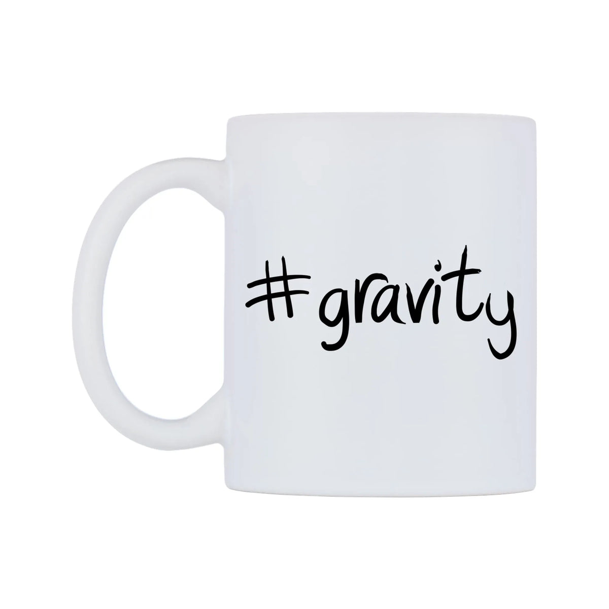 gravity Mug — mug, right side, on a white background