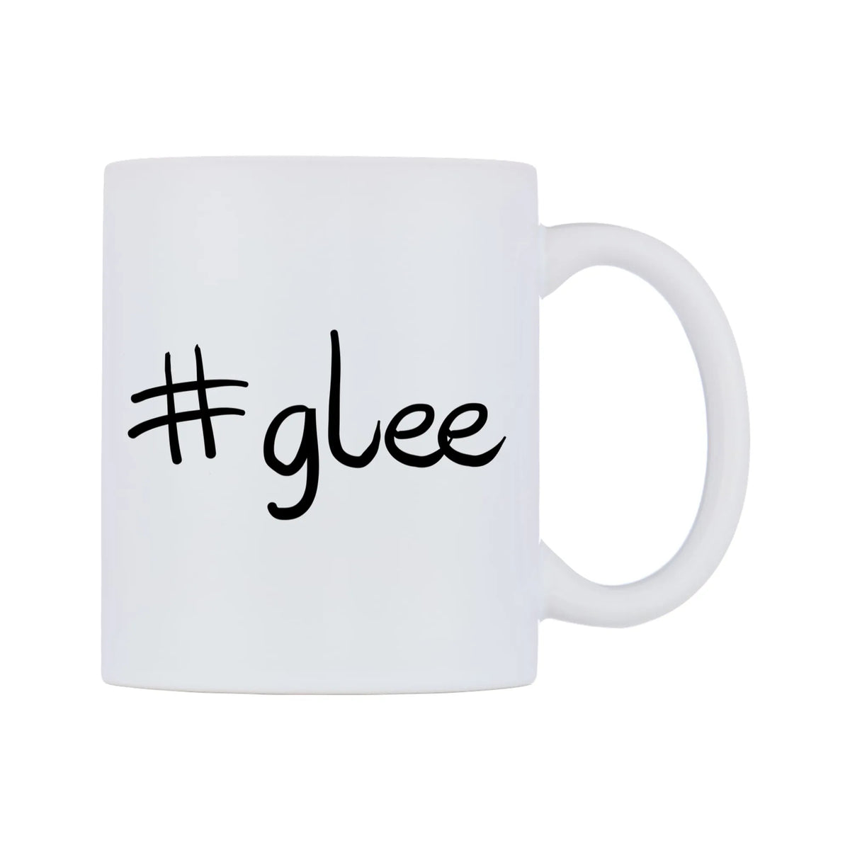 glee Mug — mug, left side, on a white background