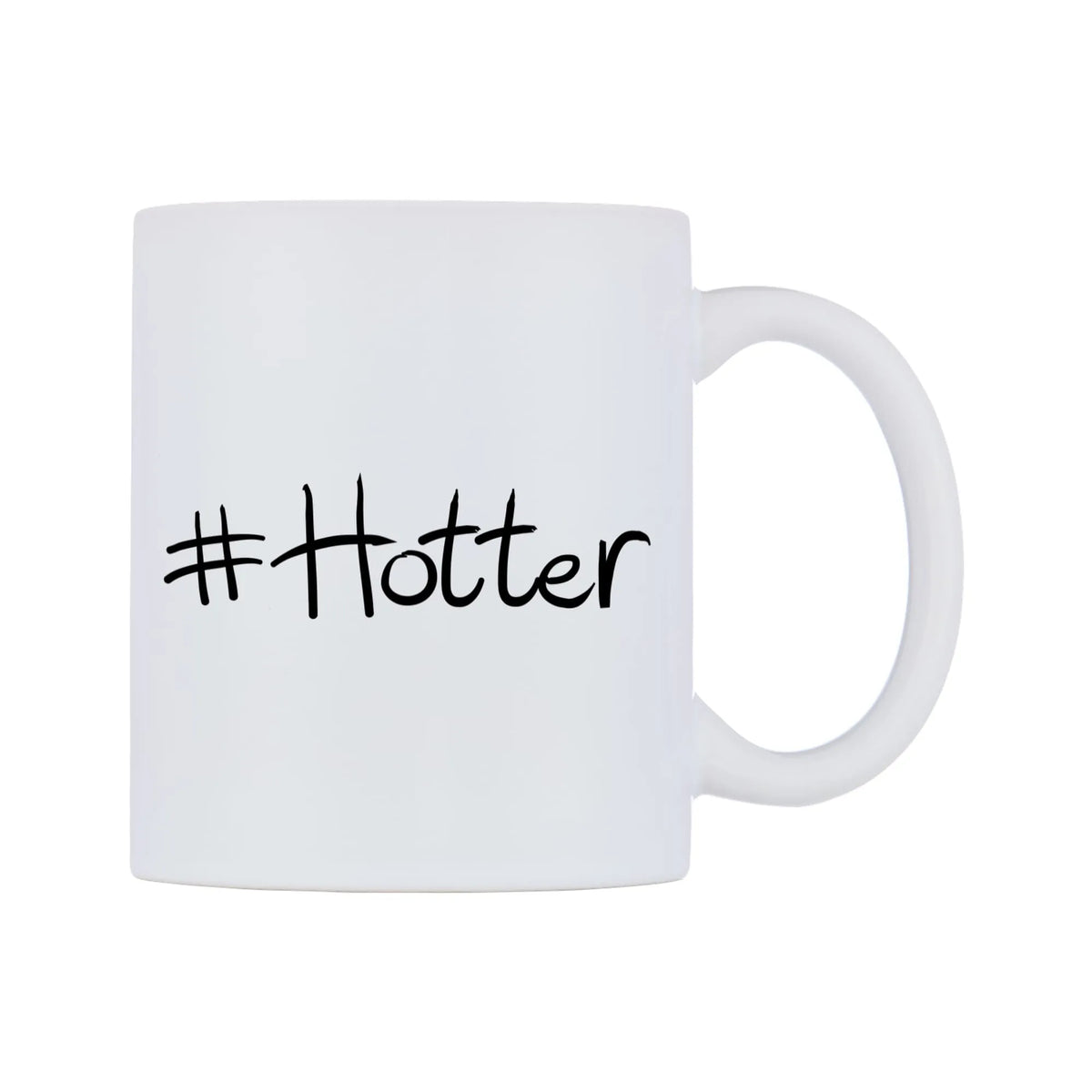 Hotter Mug — mug, left side, on a white background