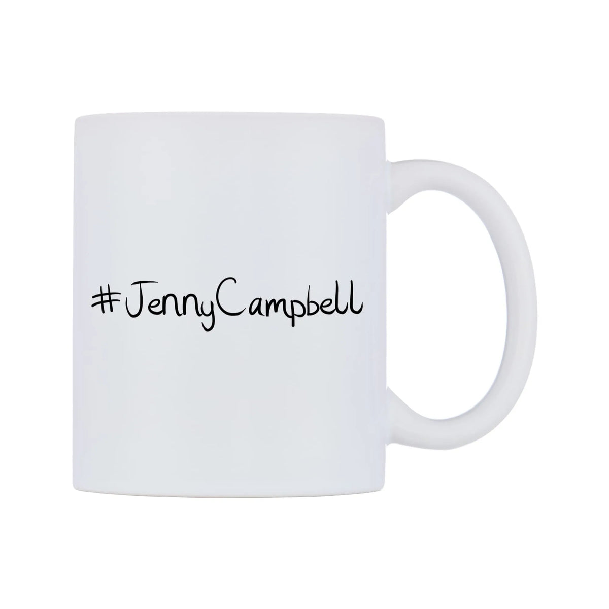 JennyCampbell Mug — mug, left side, on a white background
