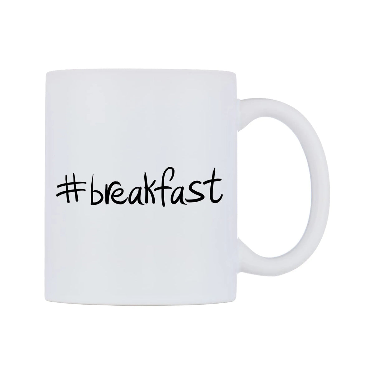 breakfast Mug — mug, left side, on a white background