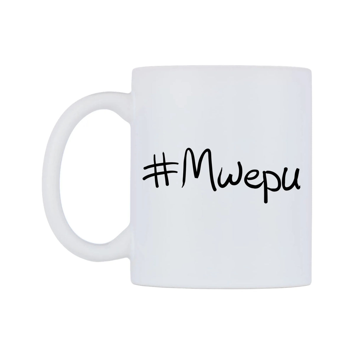 Mwepu Mug — mug, right side, on a white background