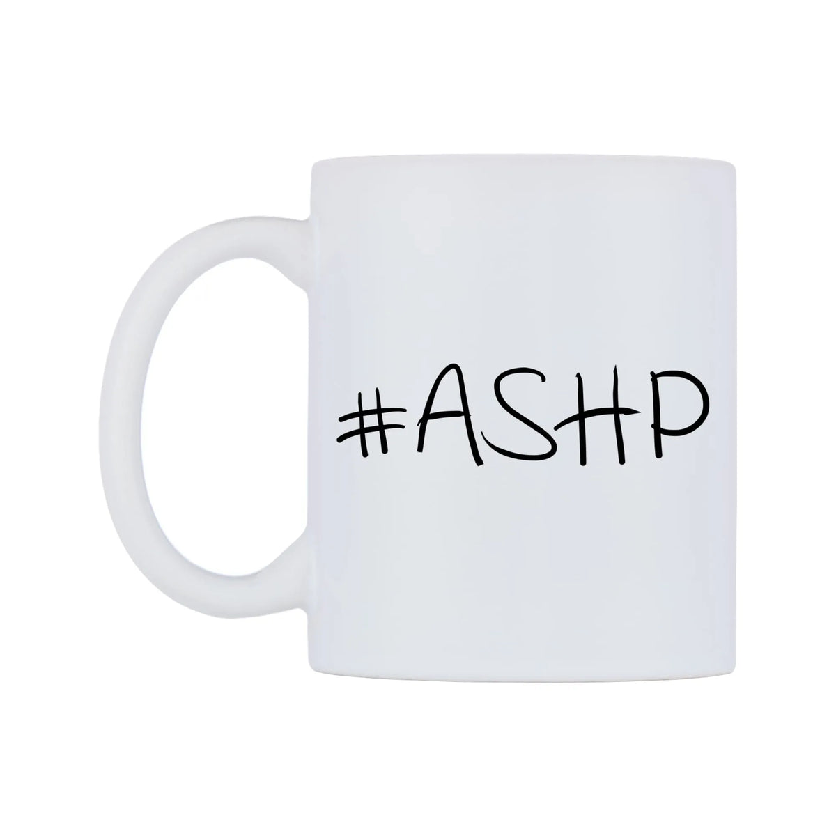 ASHP Mug — mug, right side, on a white background