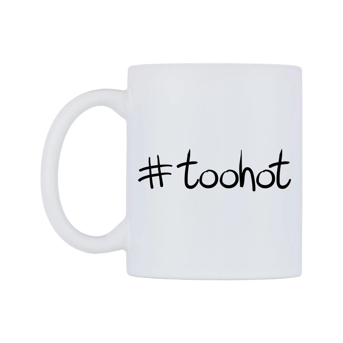 toohot Mug — mug, right side, on a white background