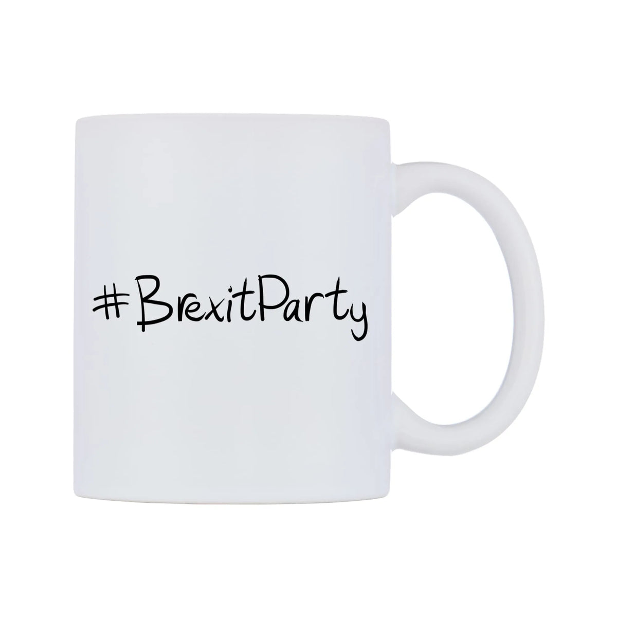 BrexitParty Mug — mug, left side, on a white background
