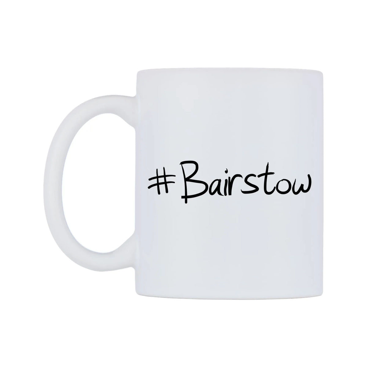 Bairstow Mug — mug, right side, on a white background