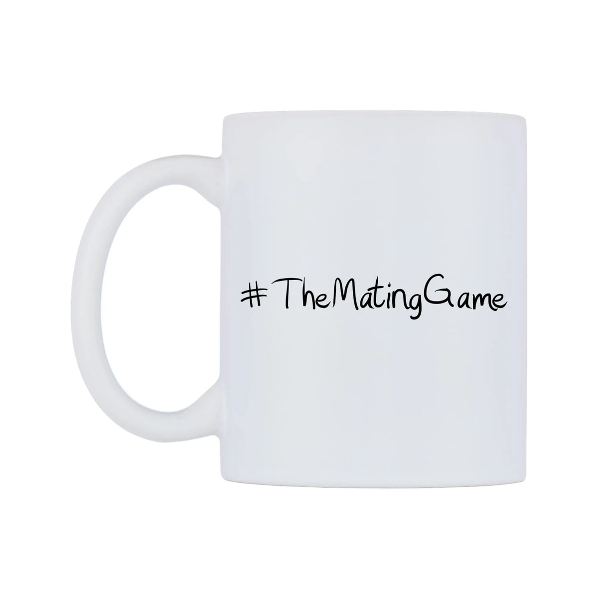 TheMatingGame Mug — mug, right side, on a white background