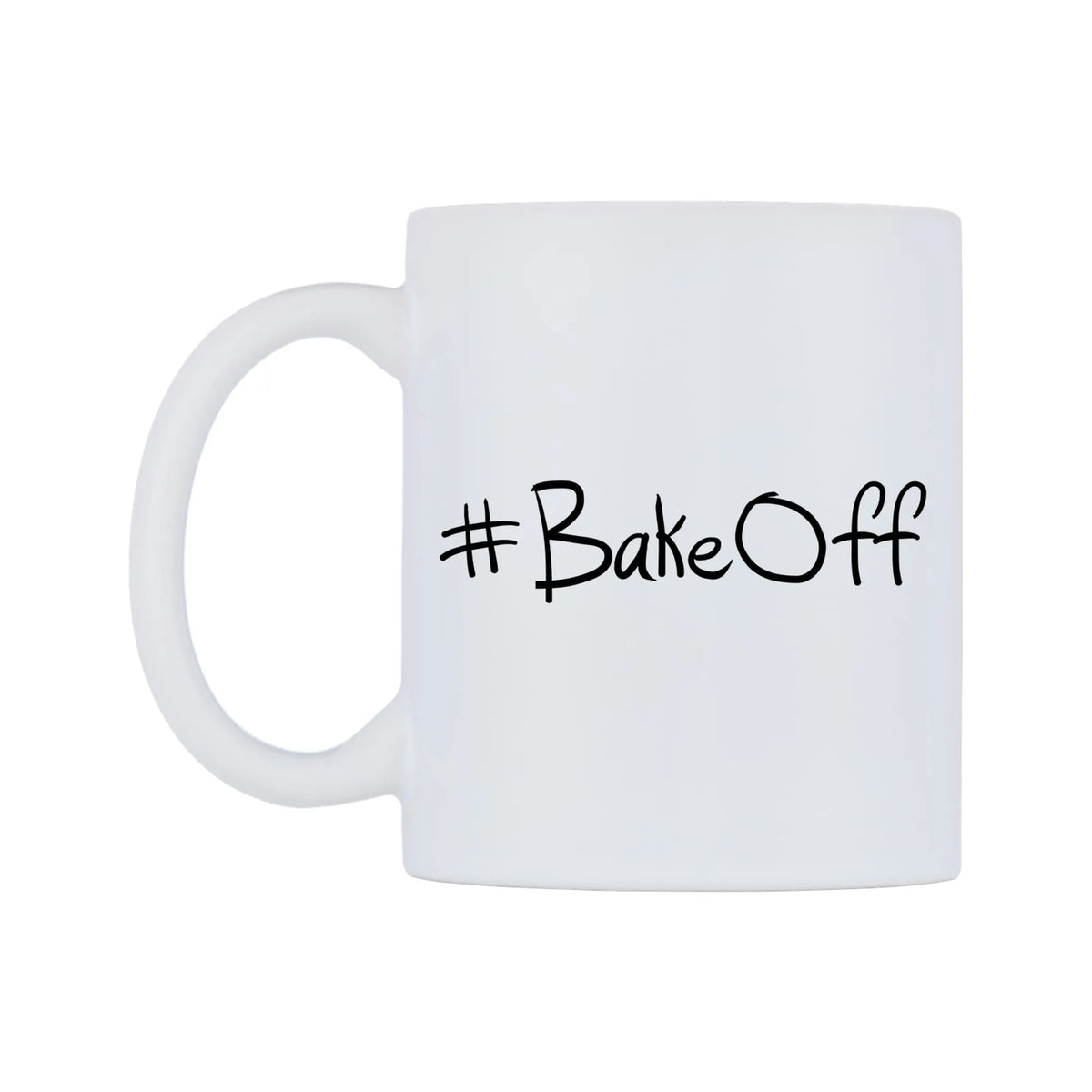 BakeOff Mug — mug, right side, on a white background