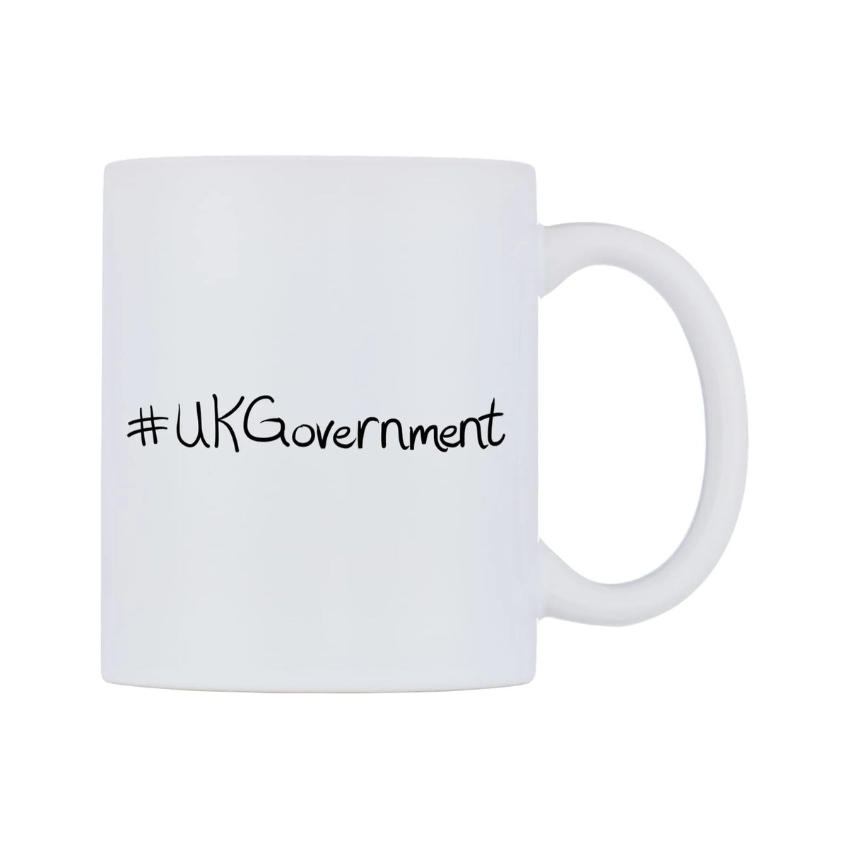 UKGovernment Mug — mug, left side, on a white background