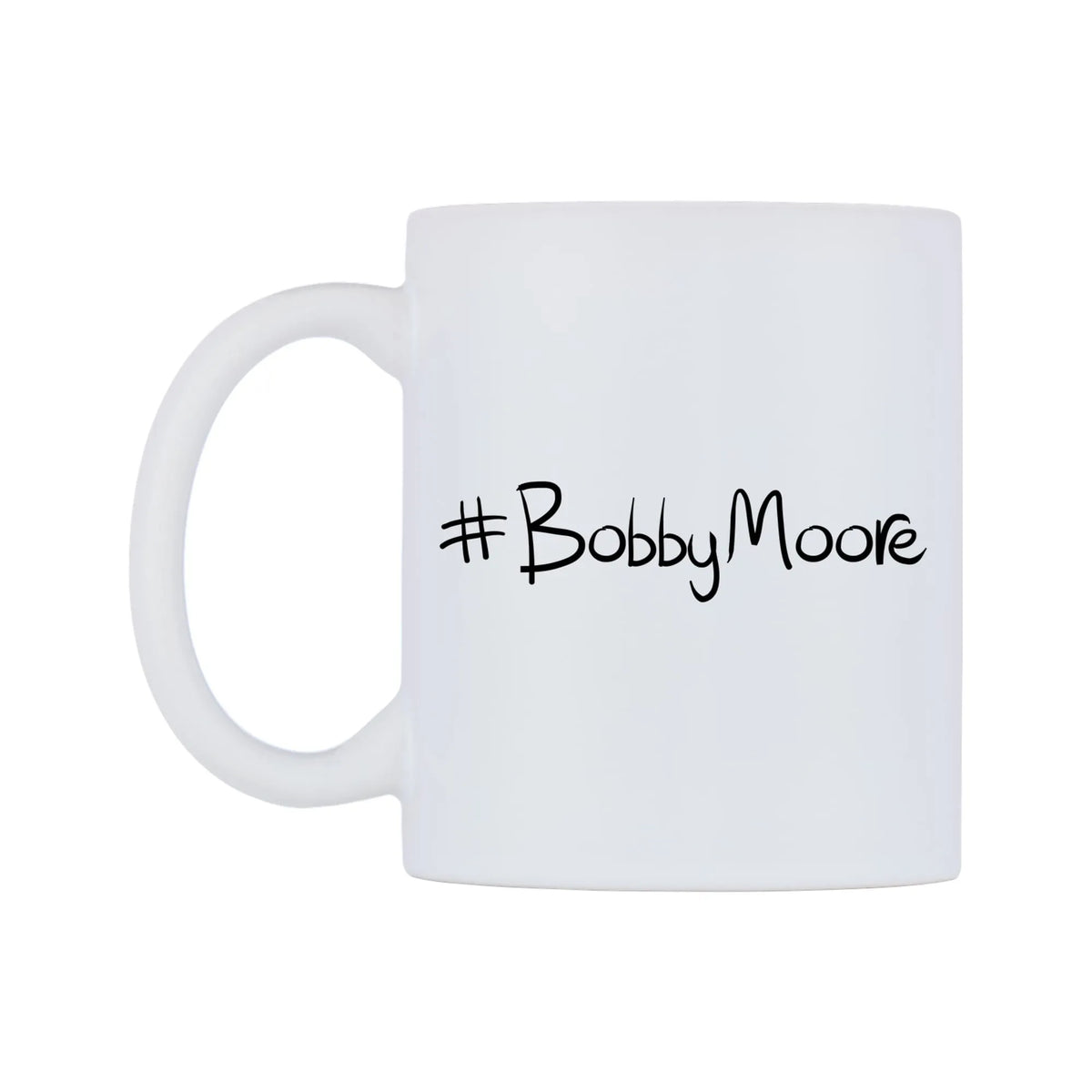 BobbyMoore Mug — mug, right side, on a white background