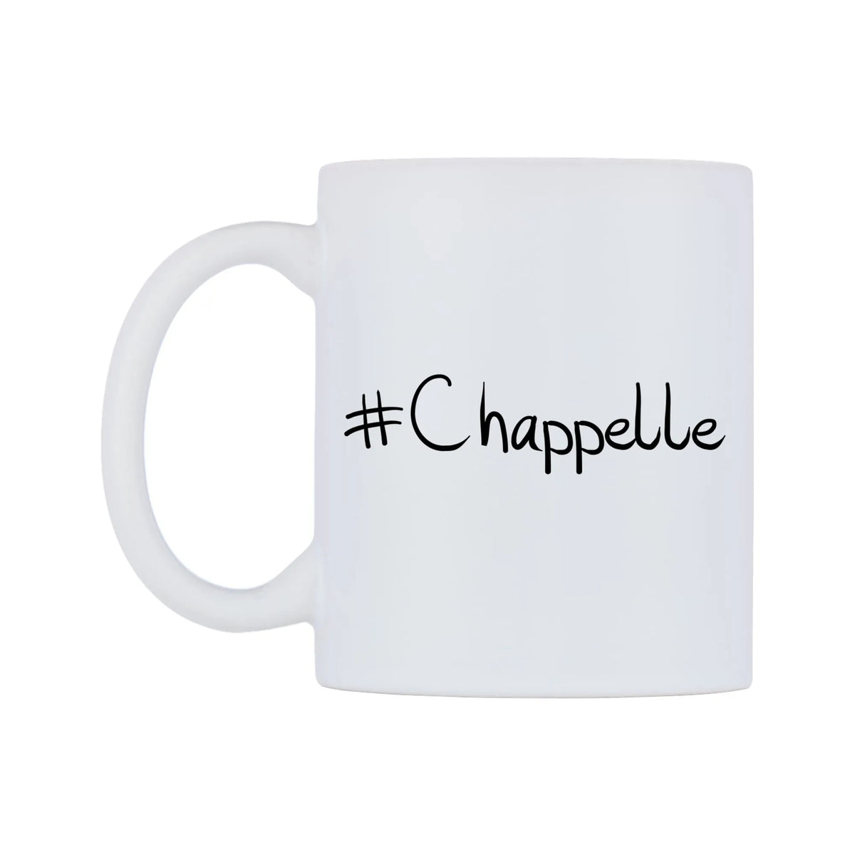 Chappelle Mug — mug, right side, on a white background