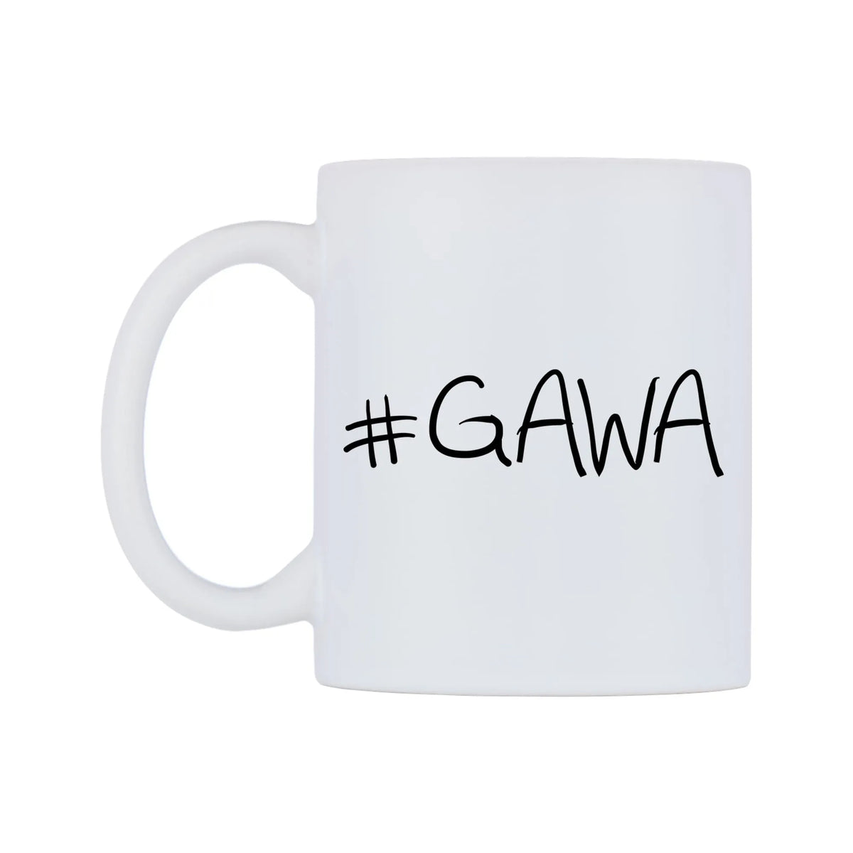 GAWA Mug — mug, right side, on a white background