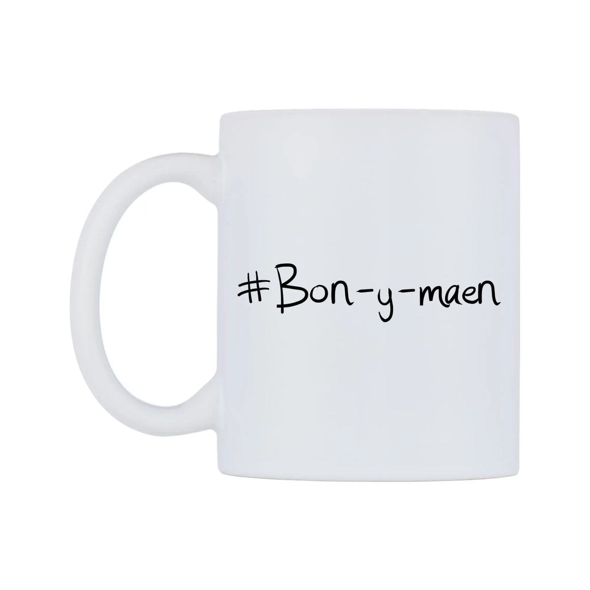 Bon-y-maen Mug — mug, right side, on a white background