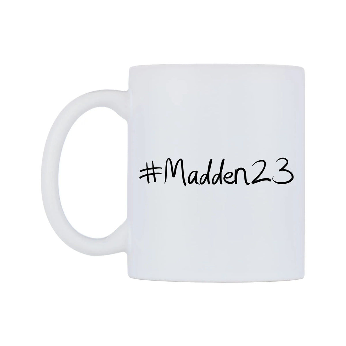 Madden23 Mug — mug, right side, on a white background