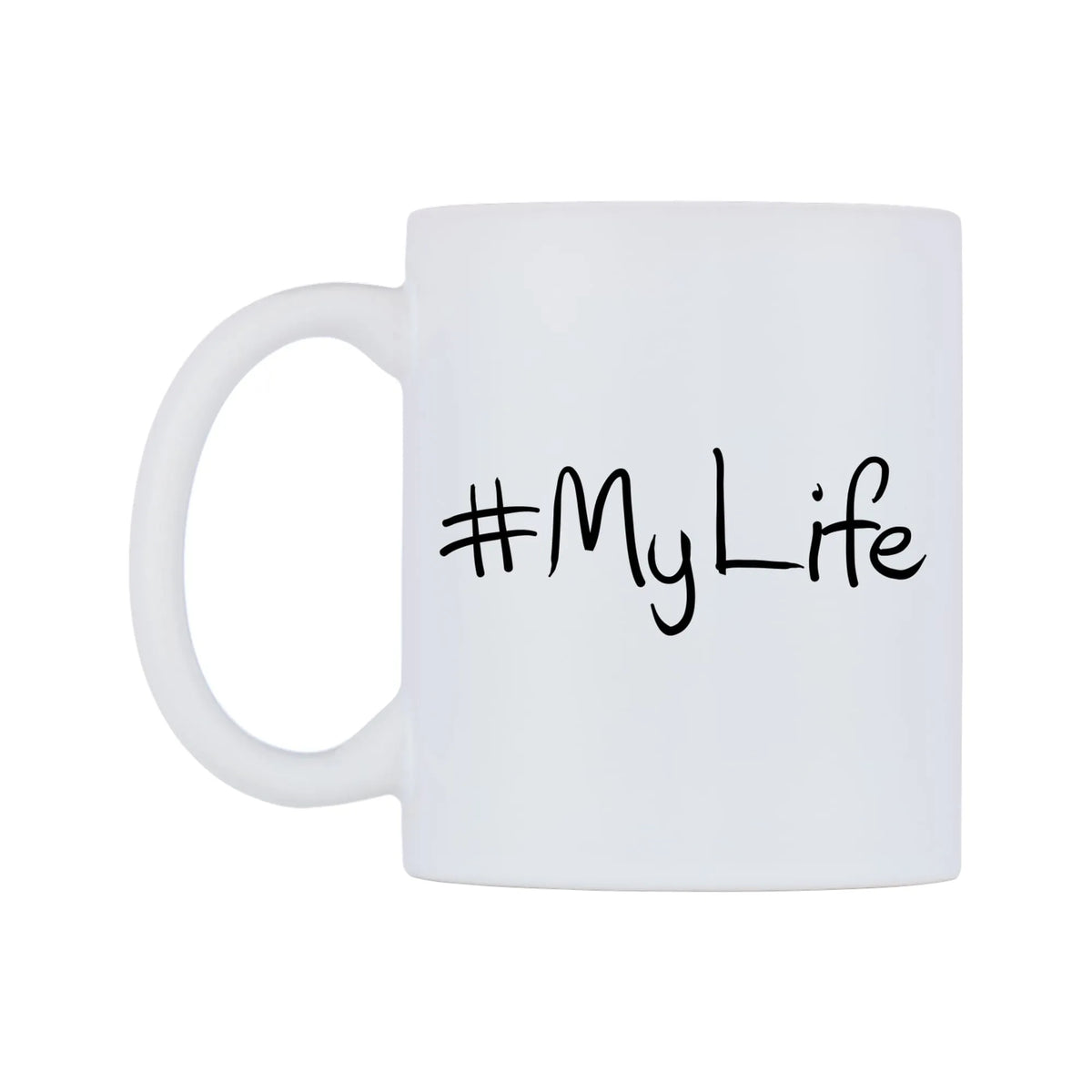 MyLife Mug — mug, right side, on a white background
